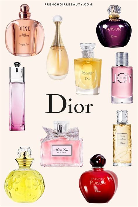 best perfumes by dior